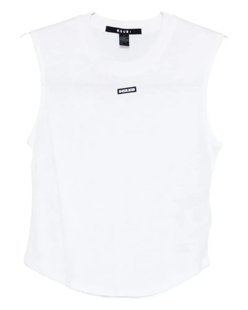 ksubi Labels Moss tank top - Weiß Weiß