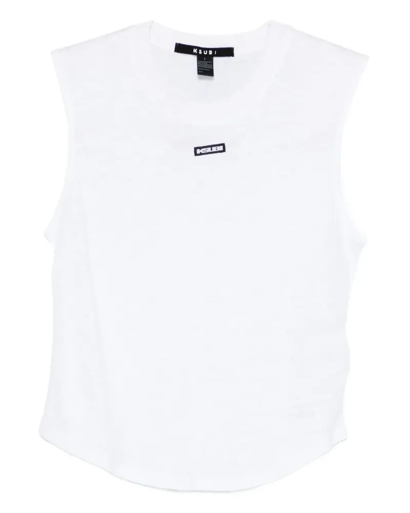 ksubi Labels Moss tank top - Weiß Weiß