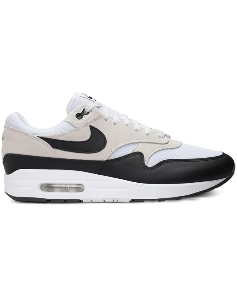 Nike Air Max 1 White Black Sneakers - Nude Nude