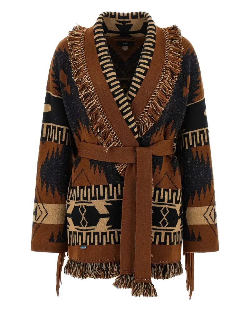 Alanui Dreamscape cardigan - Braun Braun