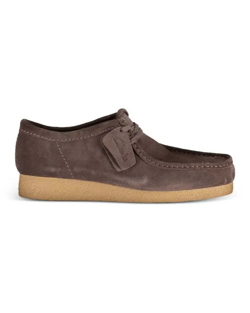 Clarks Wallabee suede sneakers - Braun Braun