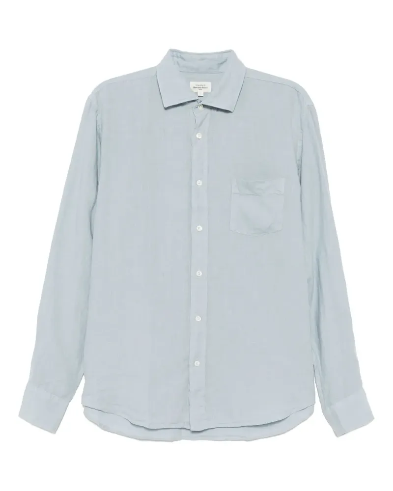 Hartford Paul Hemd - Blau Blau