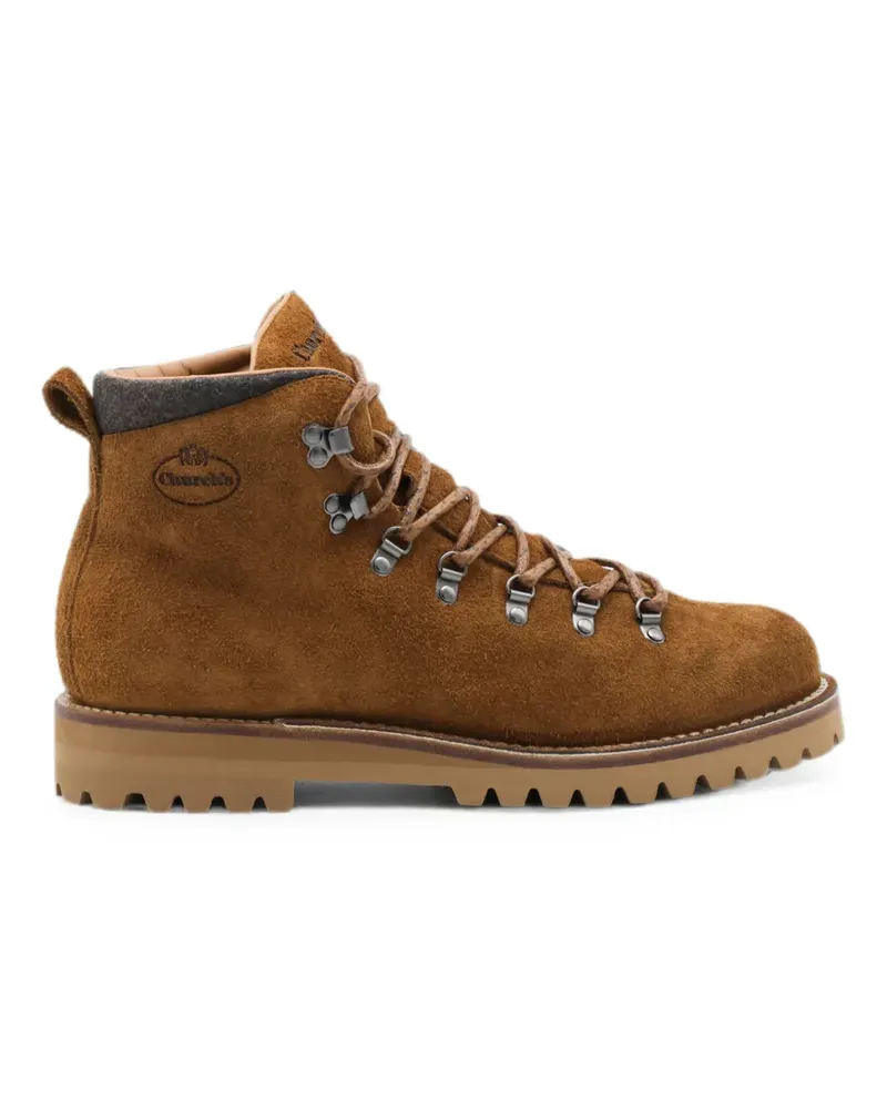 Church's Schnürstiefel aus Wildleder - Braun Braun