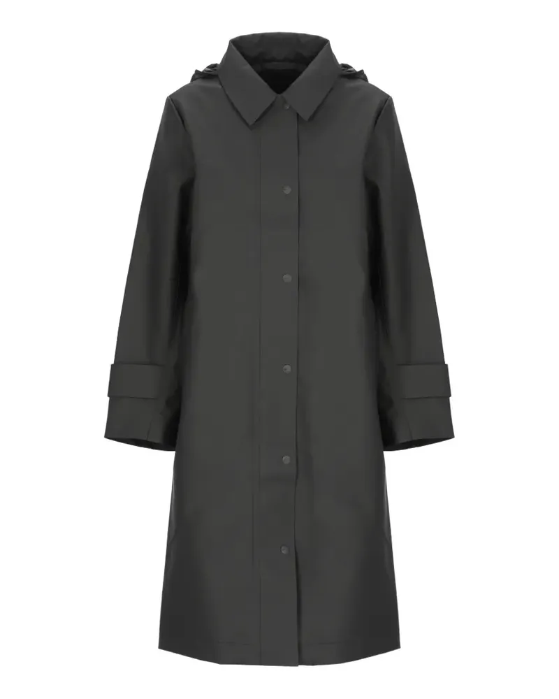 RAINS Nara W hooded coat - Schwarz Schwarz