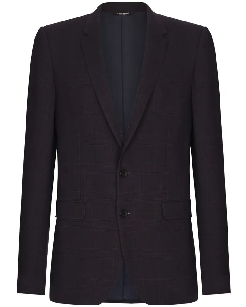 Dolce & Gabbana Anzug mit Prince-of-Wales-Karomuster - Grau Grau