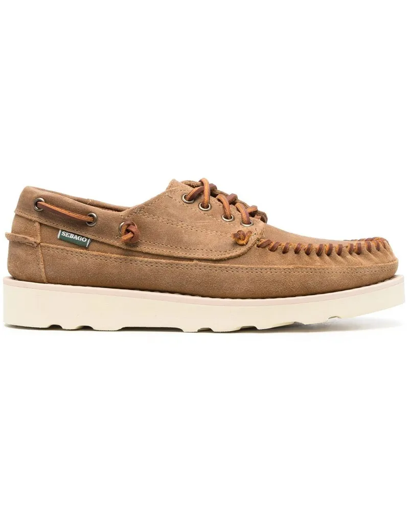 Sebago Keuka Segelschuhe aus Wildleder - Braun Braun