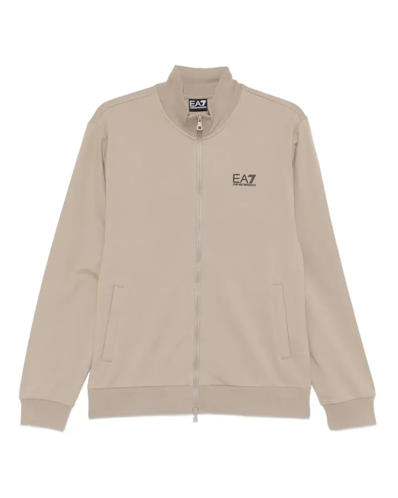 EA7 Sweatshirt mit Reißverschluss - Nude Nude