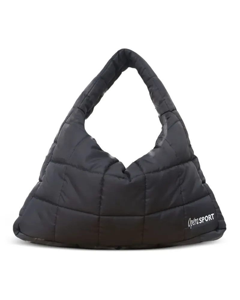 OpéraSPORT Gesteppter Jerome Tote Bag - Schwarz Schwarz