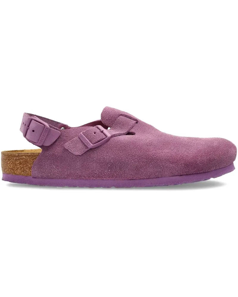 Birkenstock Tokio Wildledersandalen mit Schnallenriemen - Violett Violett