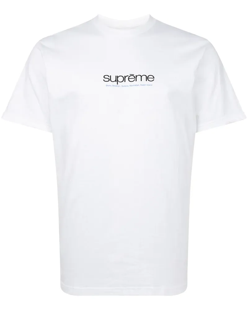 Supreme Being Five Boroughs T-Shirt - Weiß Weiß