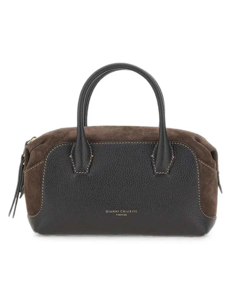Gianni Chiarini Gemma suede handbag - Schwarz Schwarz