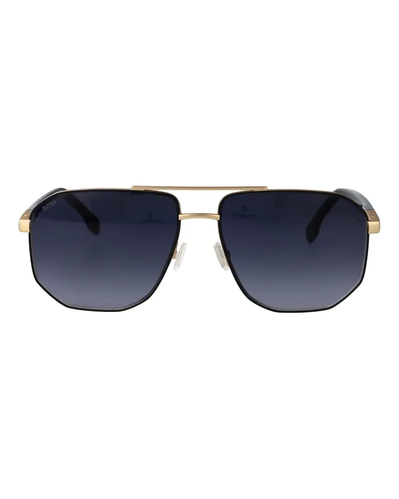 HUGO BOSS pilot sunglasses - Gold Gold