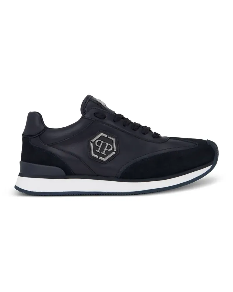 Philipp Plein Runner Hexagon Sneakers - Blau Blau