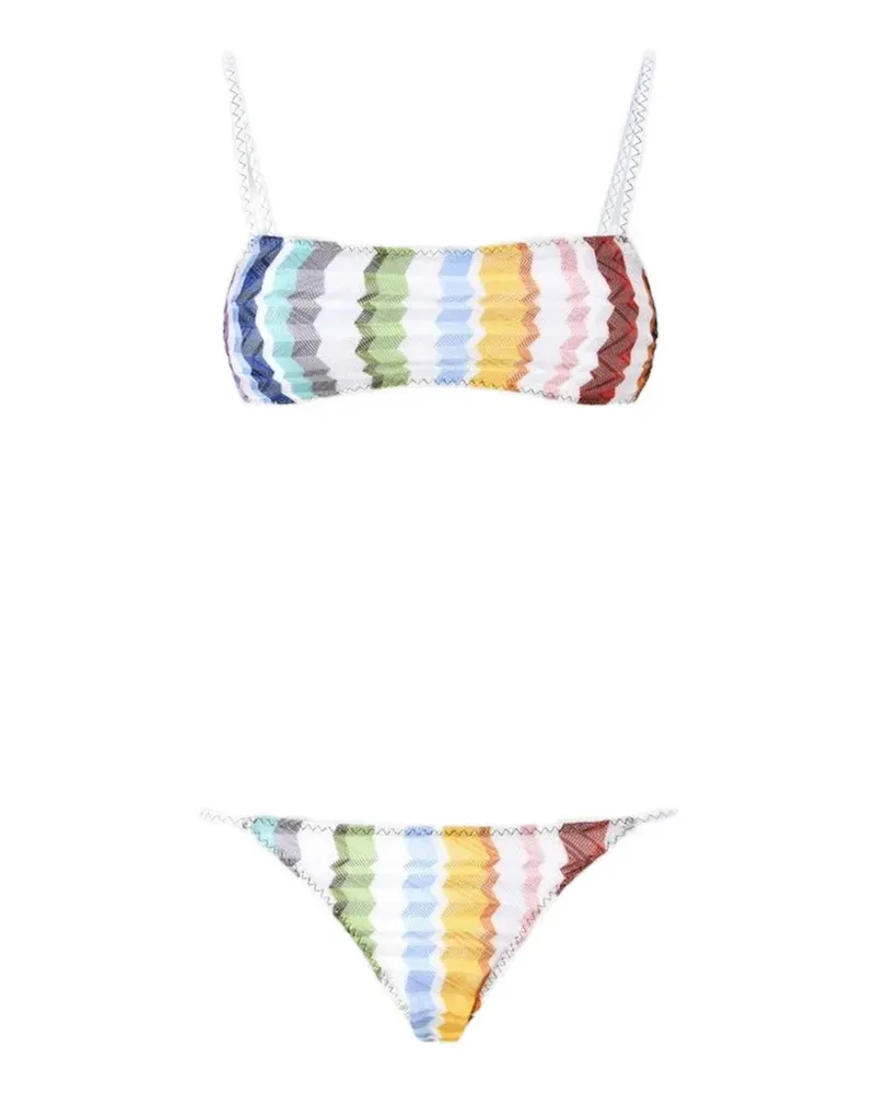 Missoni Gestrickter Bikini - Weiß Weiß