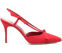 Corintia Pumps 90mm - Rot