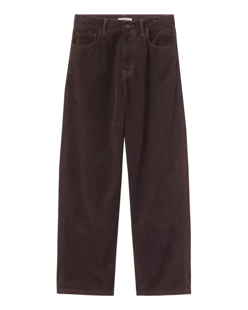 Carhartt WIP Brandon Cordhose mit Logo-Patch - Braun Braun