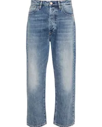 3x1 Sabina Girlfriend Straight-Leg-Jeans Blau