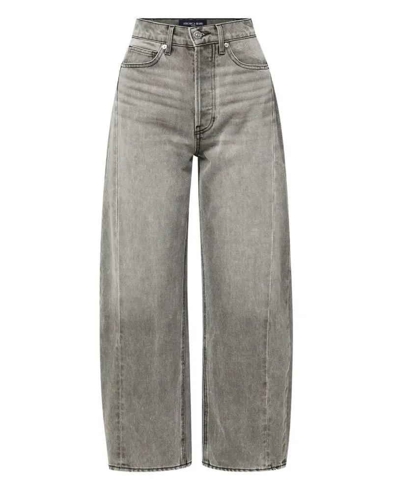 Veronica Beard Jeans mit Kontrasteinsätzen - Grau Grau