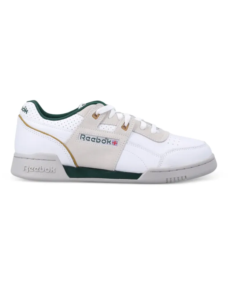 Reebok Workout Plus Sneakers mit perforierten Einsätzen - Weiß Weiß