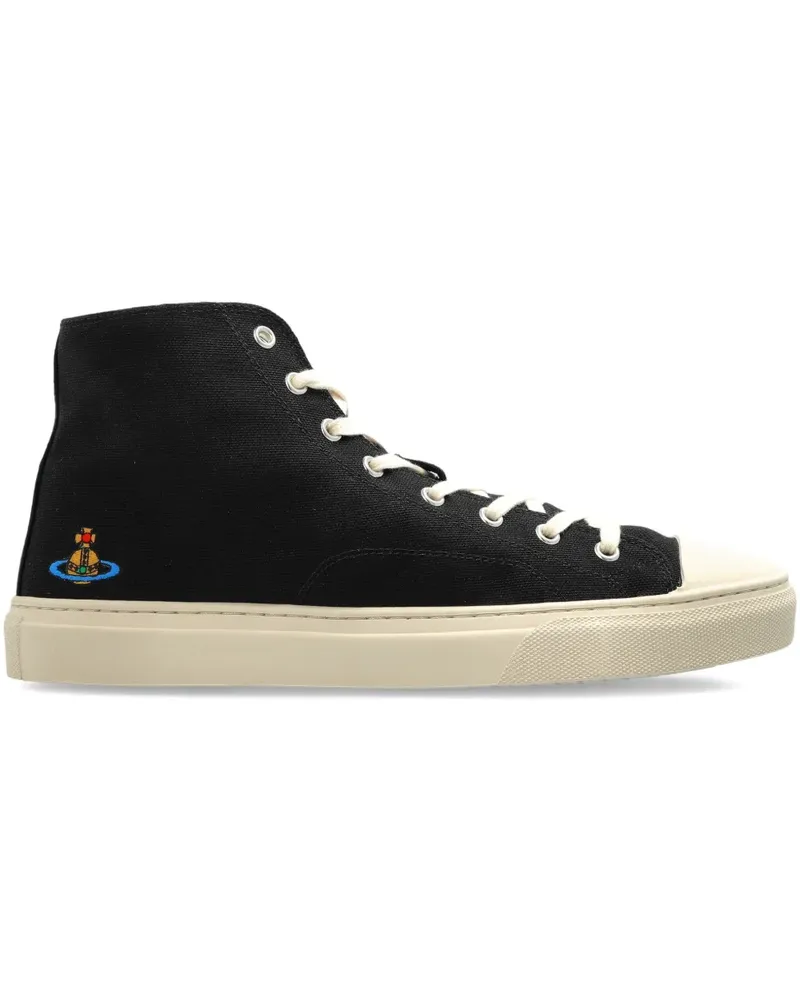 Vivienne Westwood Orb high-top sneakers - Schwarz Schwarz
