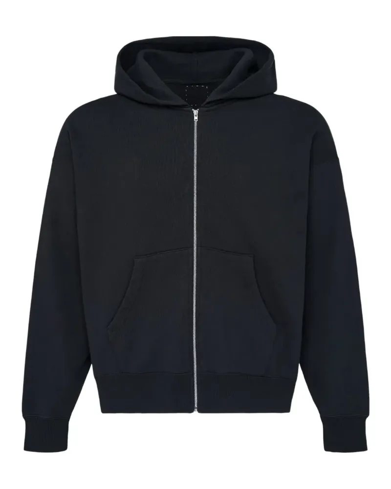 Visvim Ultimate Jumbo zip-up hoodie - Schwarz Schwarz