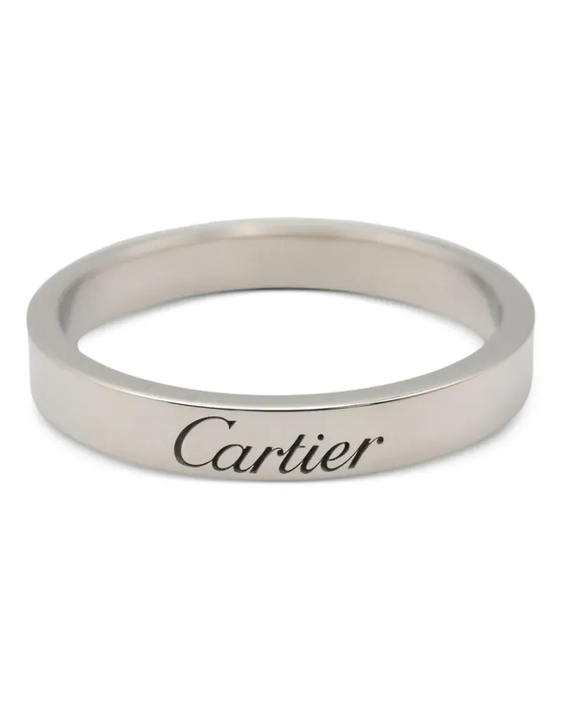 Cartier 2010s C de  Ring - Silber Silber