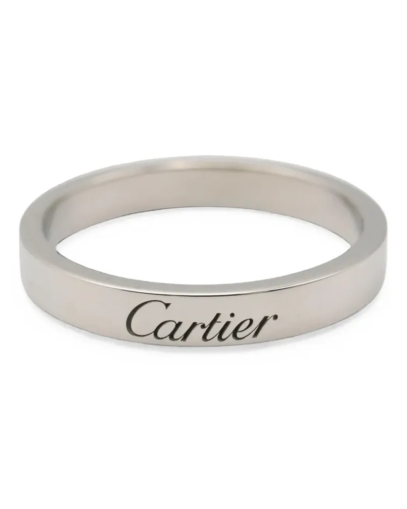 Cartier 2010s C de  Ring - Silber Silber