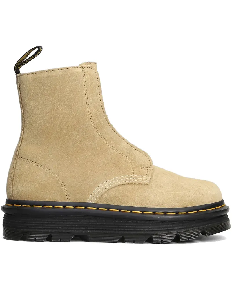 Dr.Martens Stiefel aus Wildleder - Nude Nude
