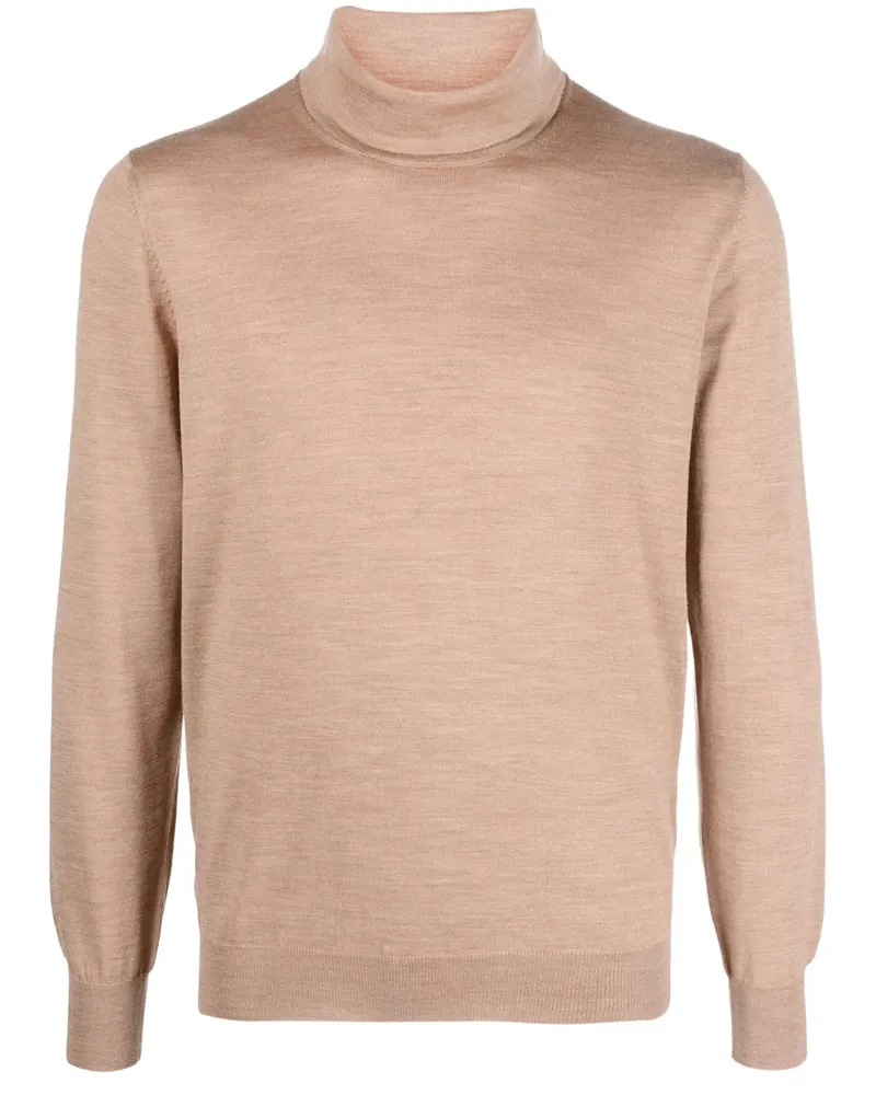 LARDINI Pullover mit Rollkragen - Nude Nude