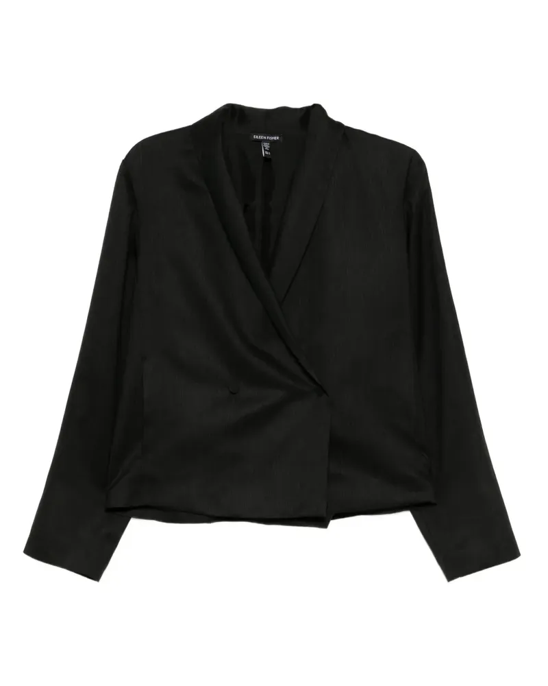 Eileen Fisher Blazer mit Schalkragen - Schwarz Schwarz