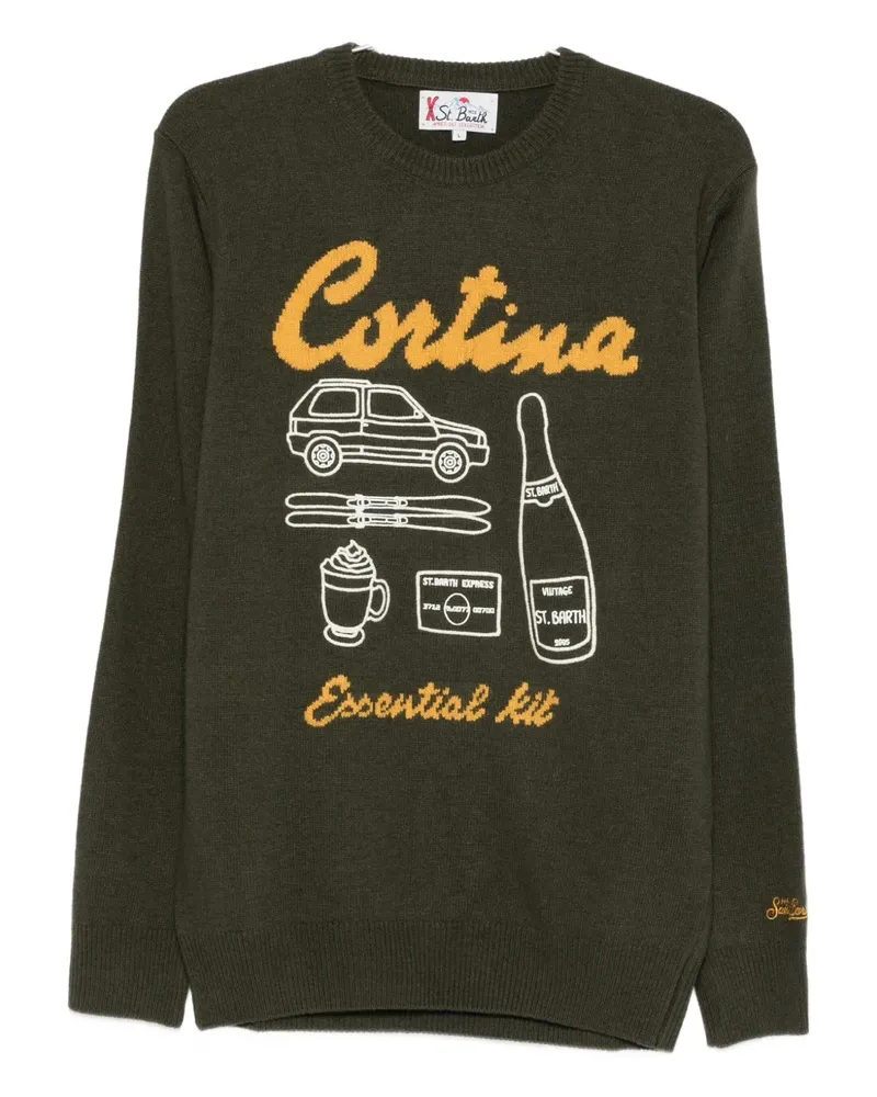MC2 Saint Barth Heron sweater - Grün Grün