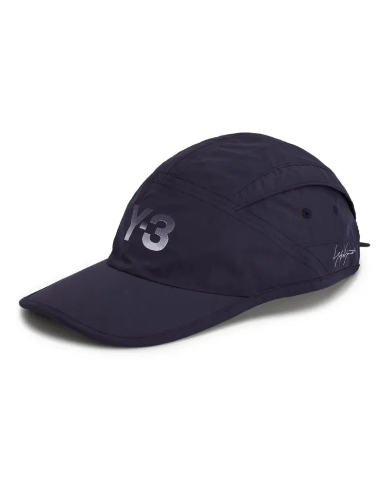 Y-3 Baseballkappe mit Logo - Blau Blau