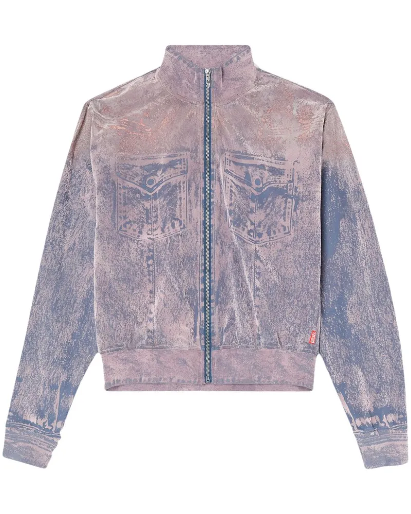 Diesel F-Slitly Sweatshirt - Blau Blau