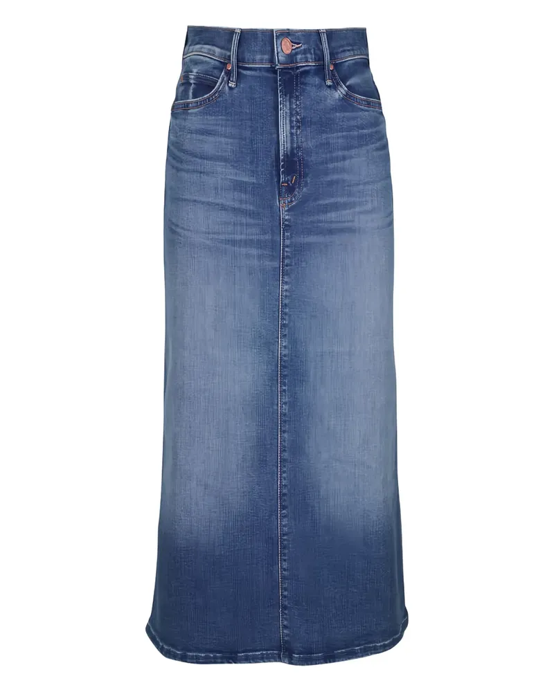 Mother denim midi skirt - Blau Blau