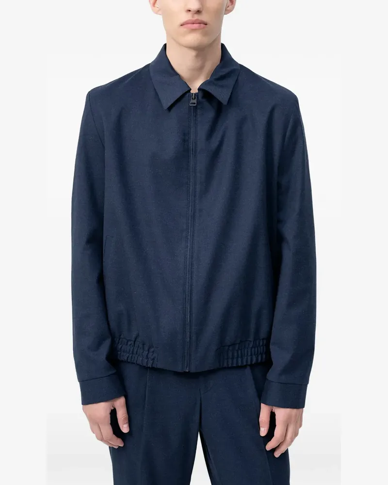 HUGO BOSS zip bomber jacket - Blau Blau