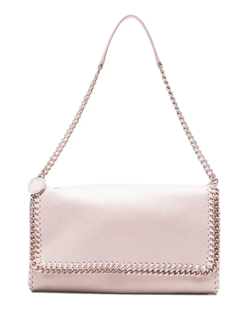 Stella McCartney Falabella chain-trim shoulder bag - Rosa Rosa