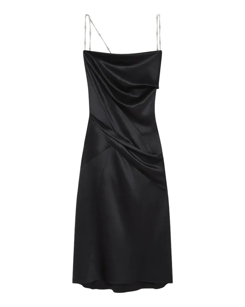 Givenchy Kleid mit Perlenriemen - Schwarz Schwarz