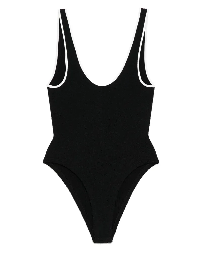 Hunza G Faye Badeanzug - Schwarz Schwarz