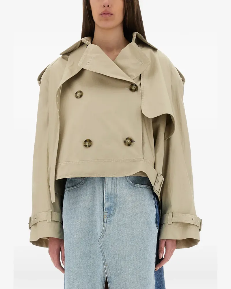 Stella McCartney Cropped-Jacke - Nude Nude
