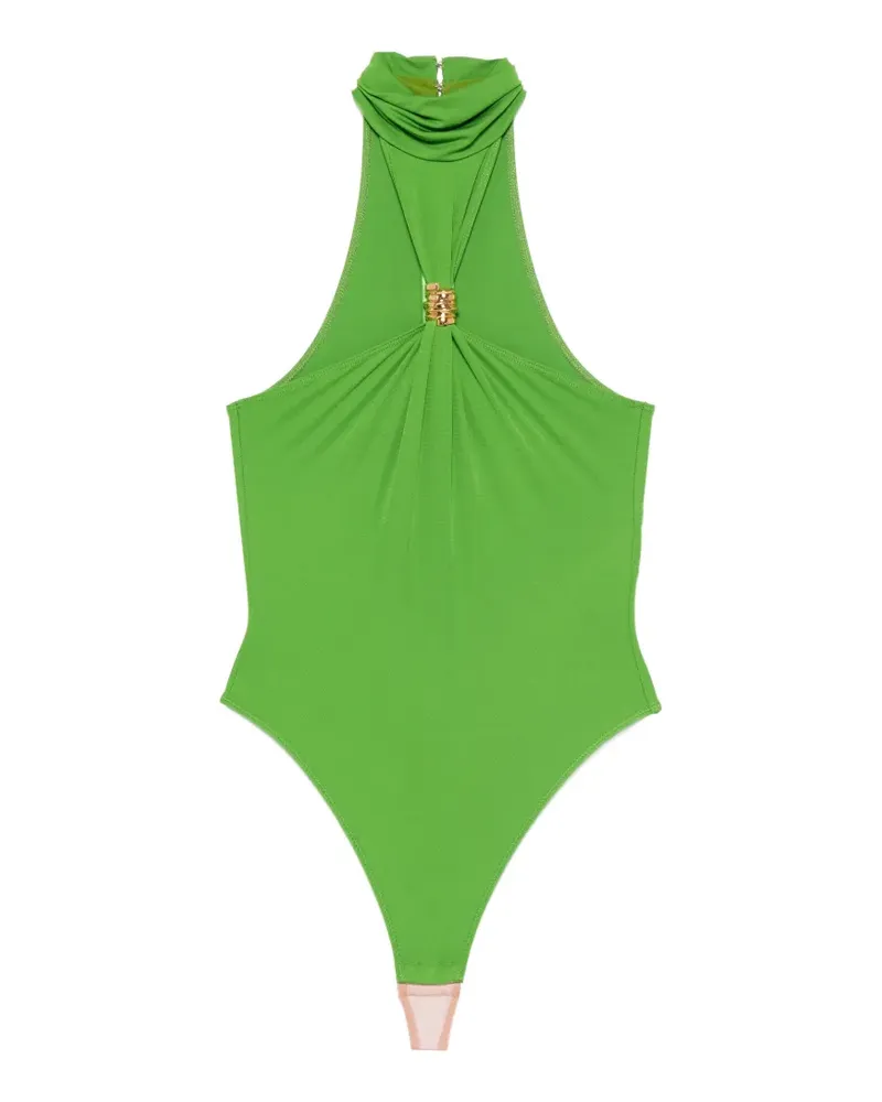Elisabetta Franchi high-neck bodysuit - Grün Grün