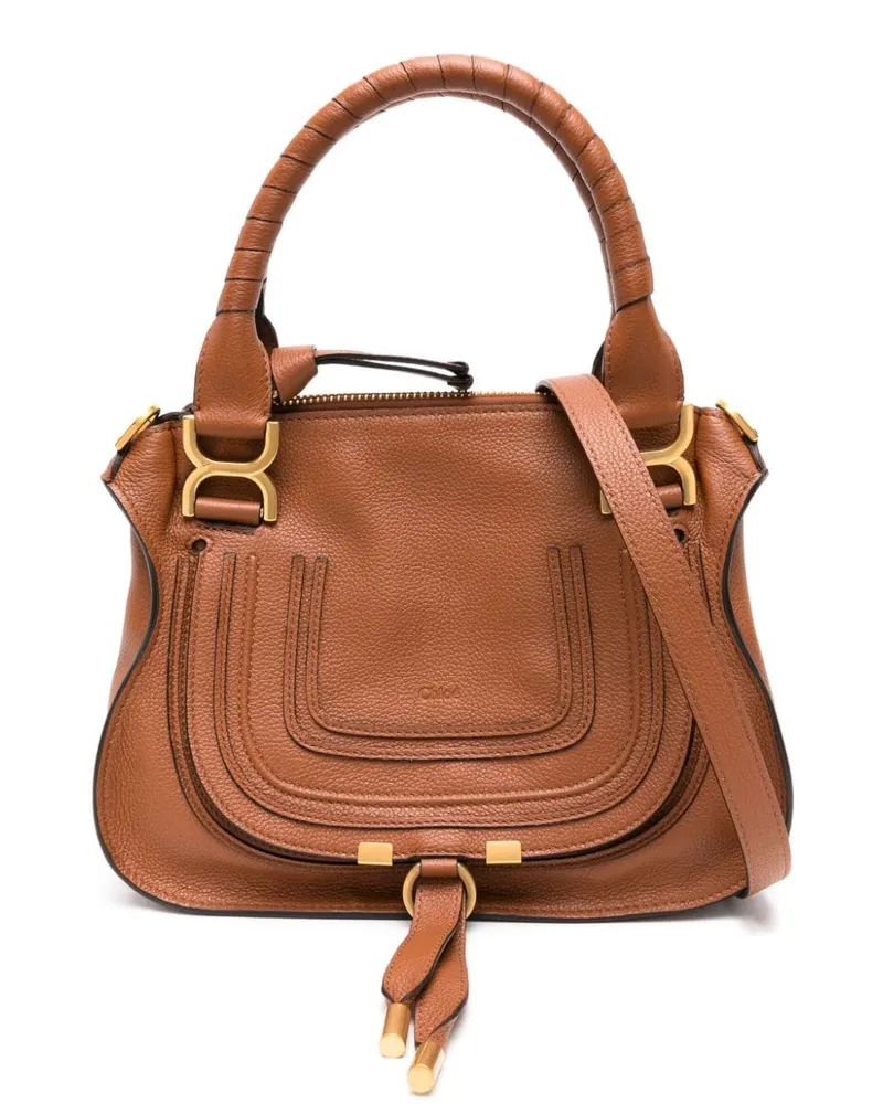 Chloé Marcie Double Handtasche - Braun Braun