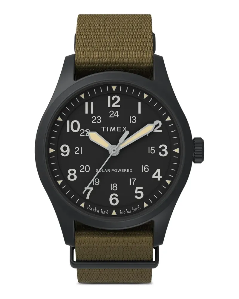 Timex Expedition North Field Post Solar 36mm - Schwarz Schwarz