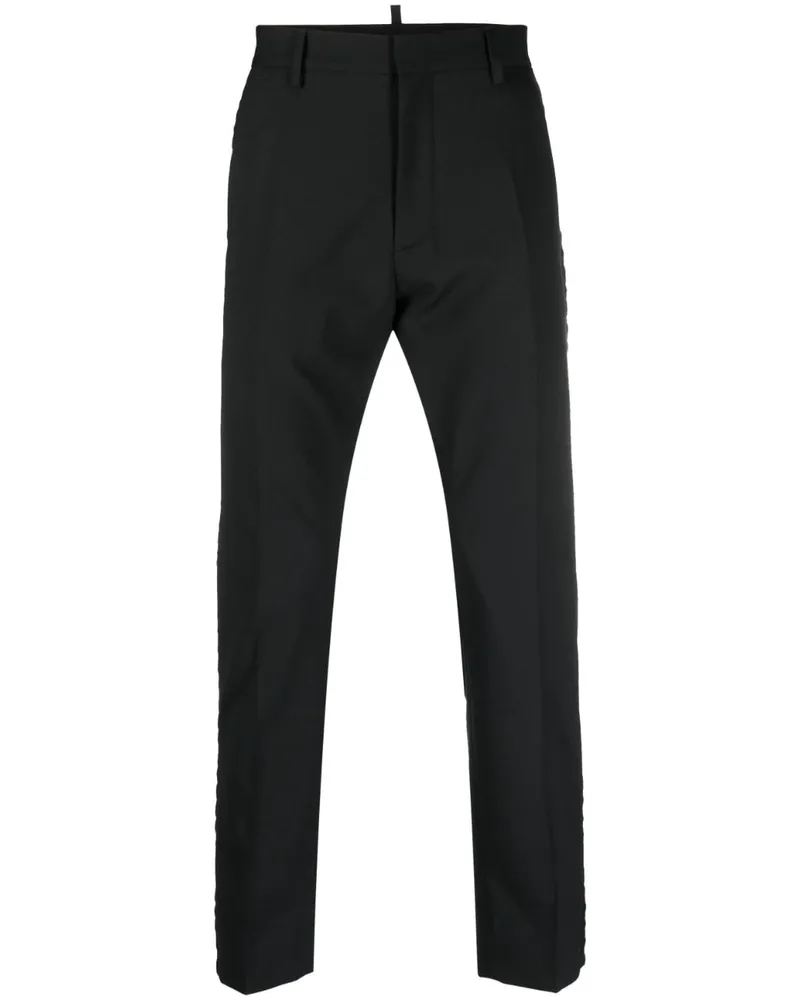 Dsquared2 Hose mit geradem Bein - Schwarz Schwarz