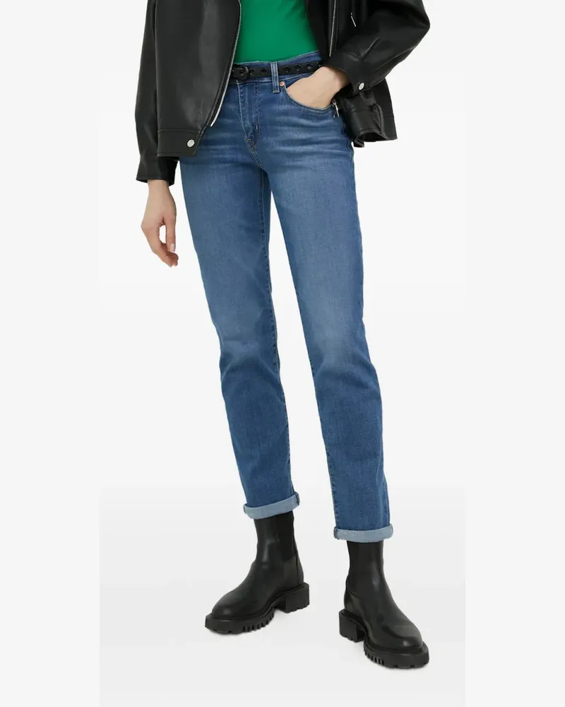 Levi's Jeans mit Gürtelschlaufen - Blau Blau