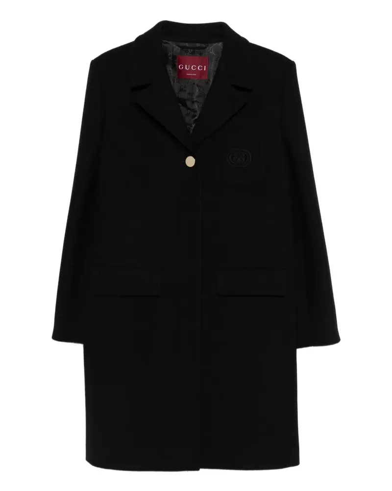 Gucci wool coat - Schwarz Schwarz