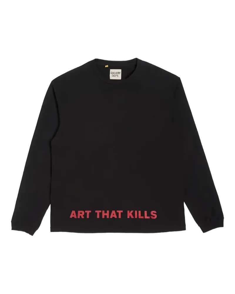 GALLERY DEPT. Anarchy Langarmshirt - Schwarz Schwarz