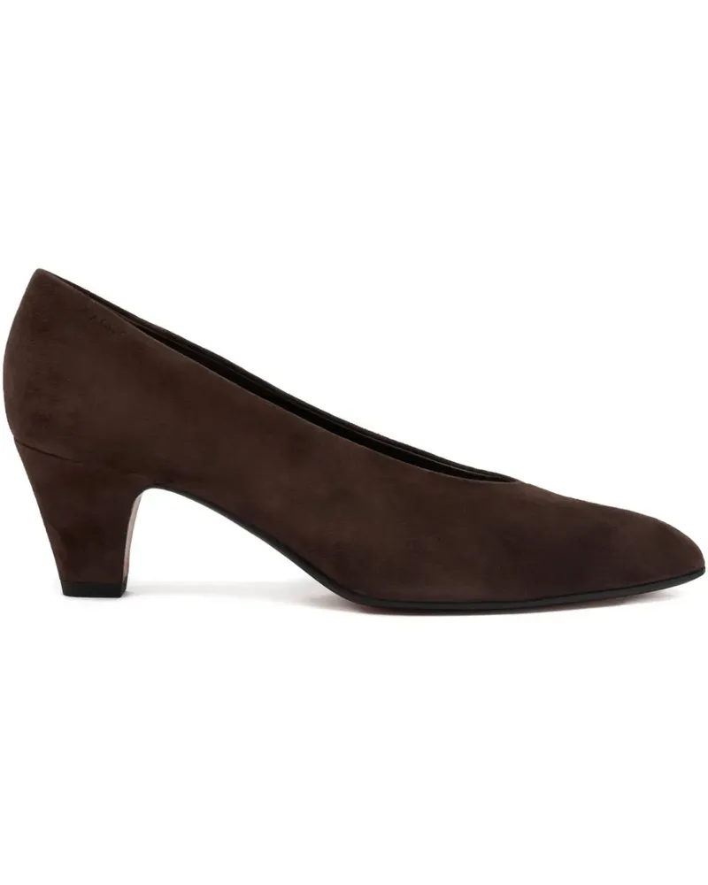 Bally Spitze Wildlederpumps - Braun Braun