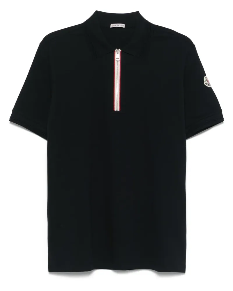 Moncler Poloshirt mit kurzen Ärmeln - Blau Blau