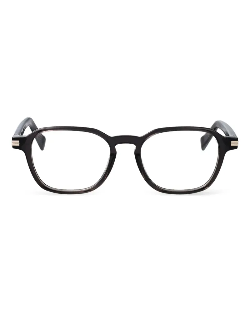 Ermenegildo Zegna geometric-frame glasses - Schwarz Schwarz
