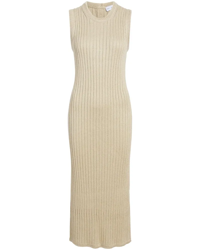 Proenza Schouler Leighton Midikleid - Nude Nude